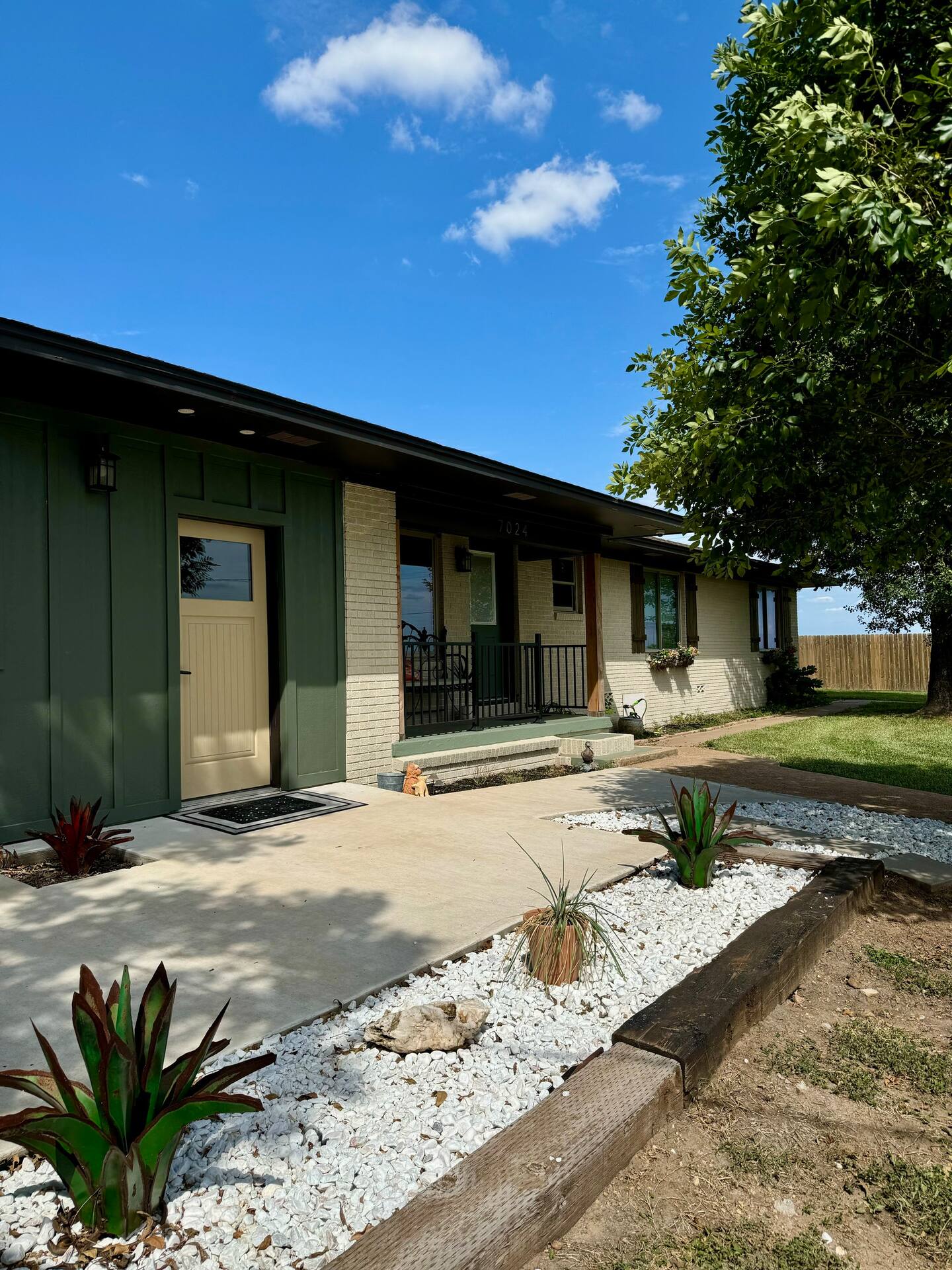 exterior of swiss alp hall airbnb